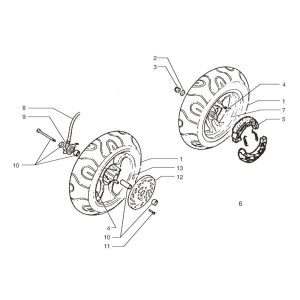 Räder Beta Ark-K AC Schädel 2010 2-Takt 25