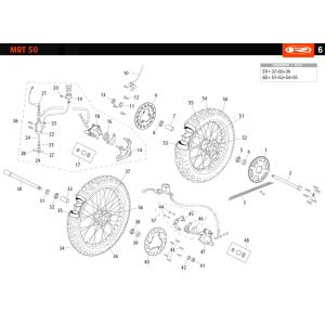 Räder Rieju MRT enduro blau 2010 2-Takt