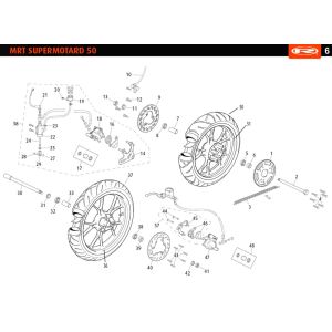 Räder Rieju MRT SM schwarz 2010 2-Takt