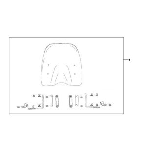 Windschutzscheibe Rover Fun 4-Takt