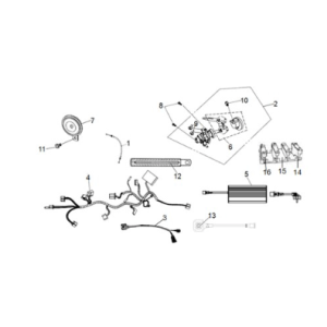 Kabelbaum Sym E-Fiddle