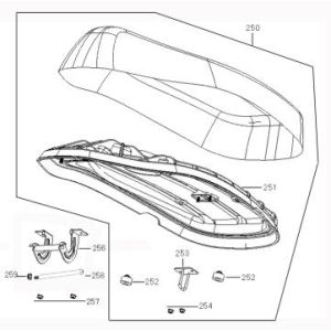 Sattel Benzhou ZN50QT-36 schwarz