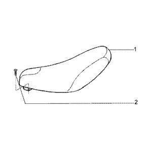 Sattel Gilera Runner 180cc FXR 2-Takt