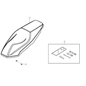 Sattel Kymco Agility City 16 200i