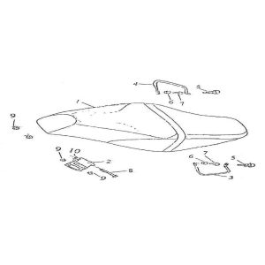 Sattel Pronto Amaro 125cc