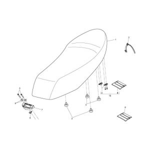 Sattel Piaggio Liberty 4-Takt