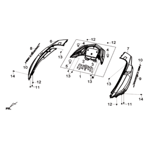 Sym Joymax 125I ABS versilbert (S-7S)