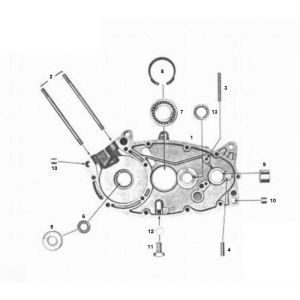Zundapp Carter Right 4 beschleunigen alten Typ