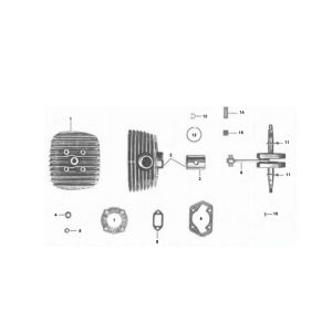 Zundapp Cylinder 4 beschleunigen alten Typ