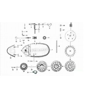 Zundapp Link 4 beschleunigt alten Typ