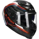 Integralhelm LS2 Dragon Carbon Subic FF807 weiß / blau / rot