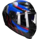 Integralhelm LS2 Dragon Carbon Trax FF807 blau / rot