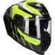 Integralhelm LS2 Dragon Carbon Trax FF807 fluorgelb