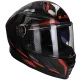Integralhelm LS2 Vector II Alizer FF811 schwarz / rot