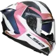 Integralhelm LS2 Challenger II Flaman FF817 lila / rosa