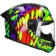 Integralhelm LS2 Rapid III Lycant FF820 lila / grün