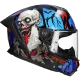 Integralhelm LS2 Rapid III Zombie FF820 schwarz / rot / blau