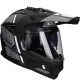 Adventurehelm LS2 Pioneer II Hill MX702 mattschwarz / weiß