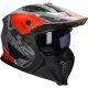 Jethelm LS2 Drifter Devor OF606 matt-titan / rot