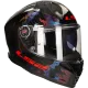 Integralhelm LS2 Vector II Kamo FF811 schwarz / blau