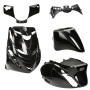 Verkleidungskit SP-Look Piaggio Zip 2000→50cc 2/4-Takt schwarz glänzend 5-teilig