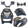 Verkleidungskit SP-Look Piaggio Zip 2000→50cc 2/4-Takt Cameleon matt 5-teilig