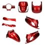 Verkleidungskit SYM Fiddle 2 bordeauxrot DMP 8-tlg