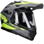 Adventurehelm LS2 Pioneer II Namib MX702 mattgrau / gelb