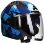 Jethelm LS2 Copter II Kanji OF600 blau